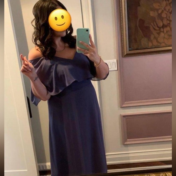 Morilee bridesmaid dress, Storm, size 12 - Picture 1 of 4